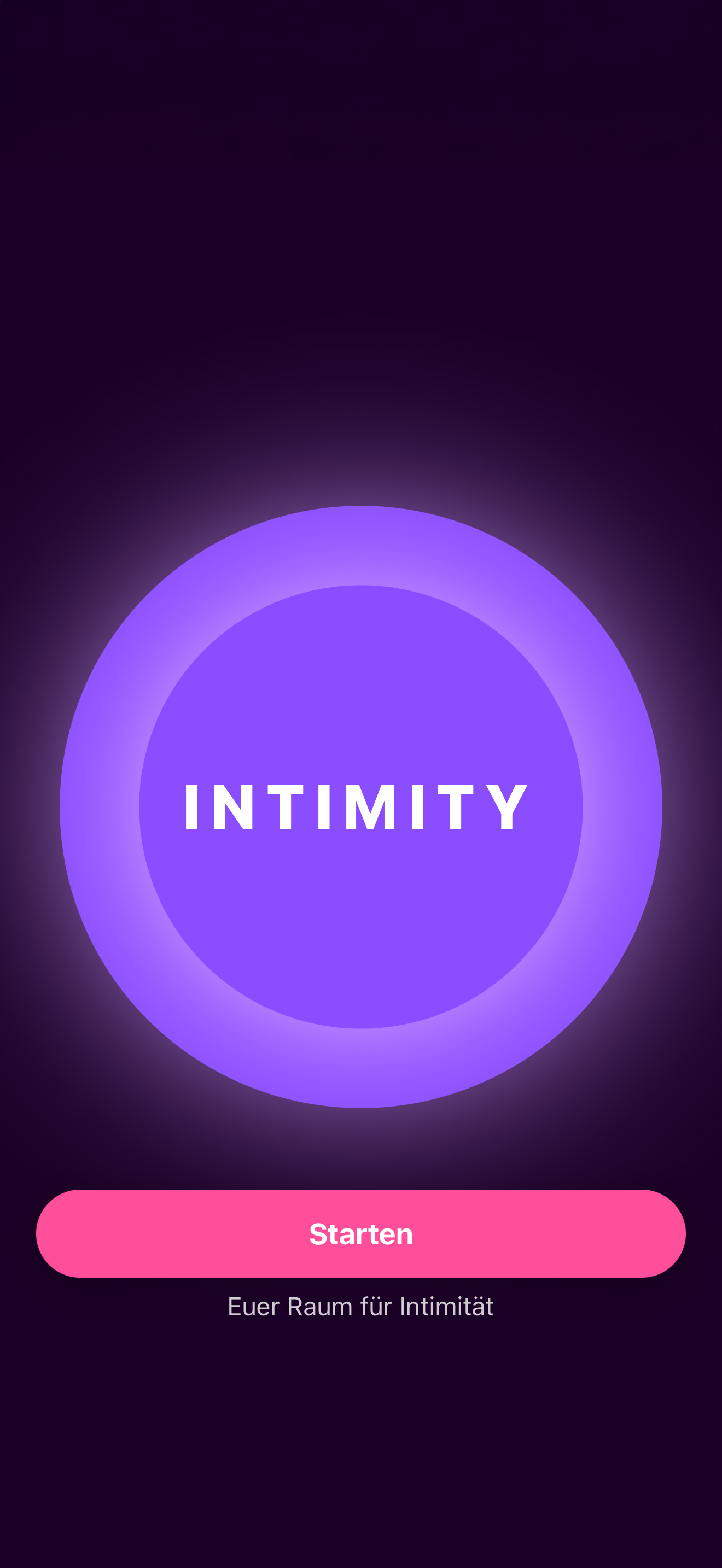 INTIMITY App Start
